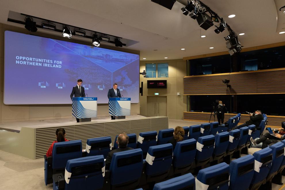 Press conference by Maroš Šefčovič, Vice-President of the European Commission, on the Commission’s package of proposals related to the Protocol on Ireland / Northern Ireland