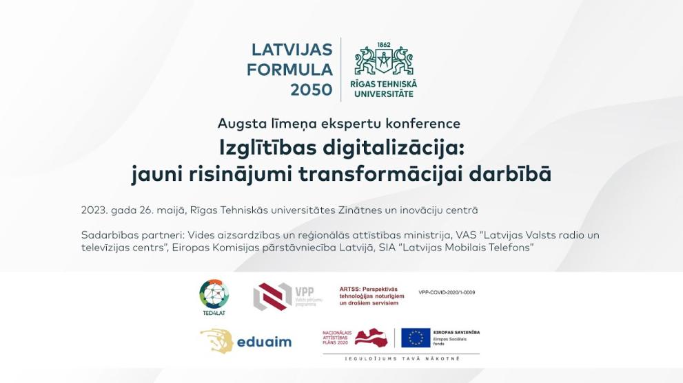 Izglītības digitalizācija: jauni risinājumi transformācijai darbībā