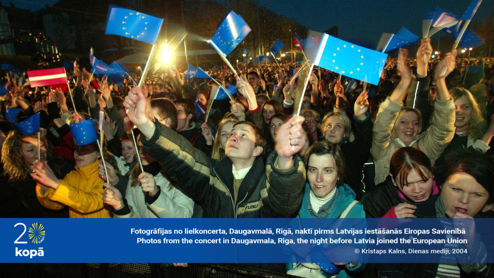 Lielkoncerts Daugavmalā, Rīgā, naktī pirms Latvijas iestāšanās ES