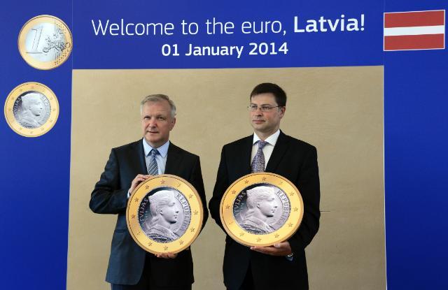 Participation of Olli Rehn, Vice-President of the EC, in the festivities to celebrate the enlargement of the euro area to include Latvia