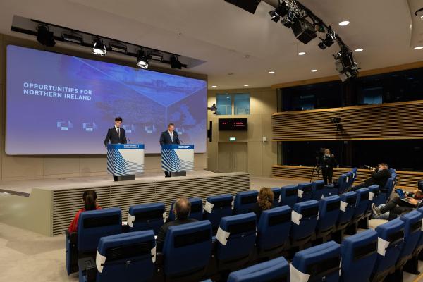 Press conference by Maroš Šefčovič, Vice-President of the European Commission, on the Commission’s package of proposals related to the Protocol on Ireland / Northern Ireland