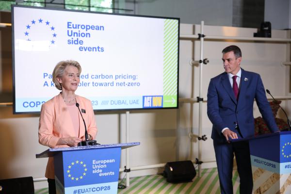 Participation of Ursula von der Leyen, President of the European Commission, in the United Nations Framework Convention on Climate Change (UNFCCC) meeting in Dubai, United Arab Emirates/COP28
