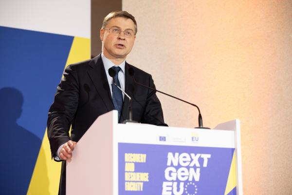 Participation of Valdis Dombrovskis, Executive Vice-President of the European Commission, in the event 'Recovery and Resilience Facility (RRF) and European Strategic Investments and Reforms: state of play and way forward'