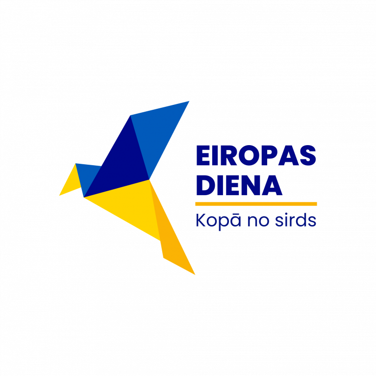 Eiropas dienas 2022 logo ar caurspīdīgu fonu